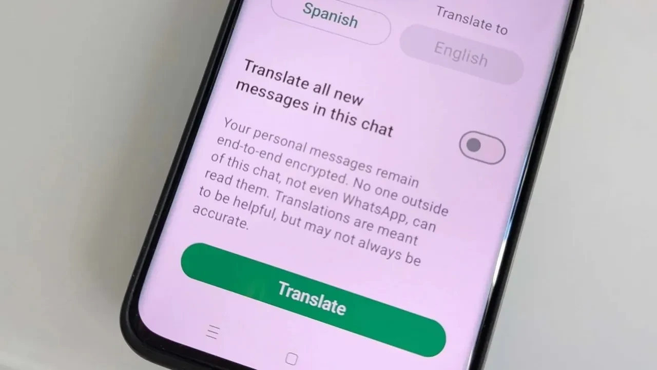 WhatsApp dil bariyerini kaldırdı: Yabancı mesajlar tek tuşla Türkçe'ye çevrilecek