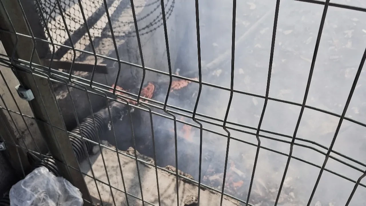 Bayrampaşa Metris Cezaevi’nin yakınlarında korkutan yangın