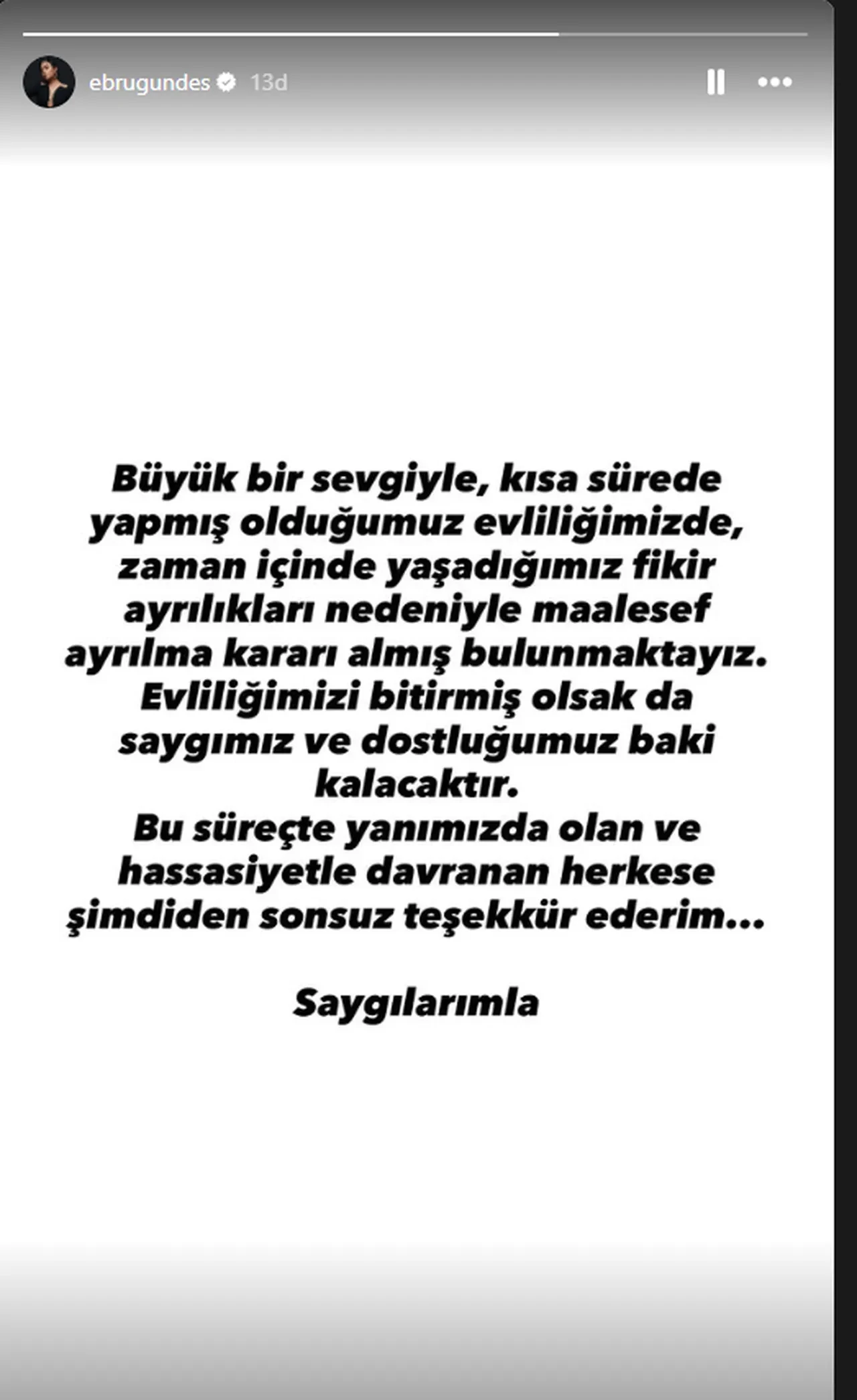 Ebru Gündeş ile Murat Özdemir boşanıyor! Açıklama geldi