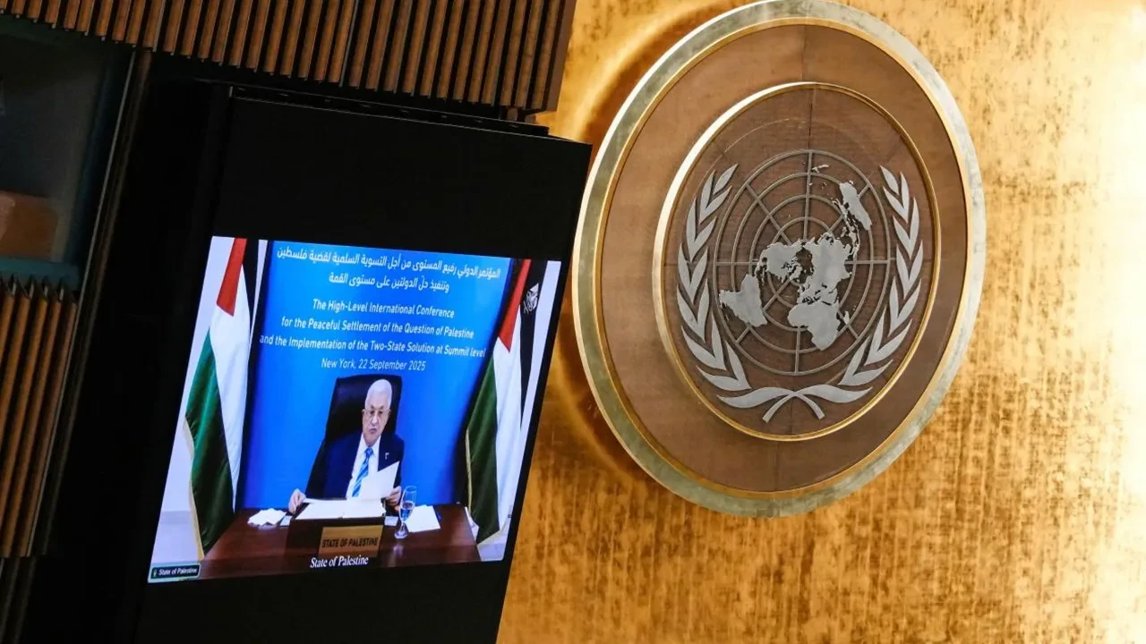 Filistin Devlet Başkanı Abbas, video bağlantıyla BM'de konuştu: 