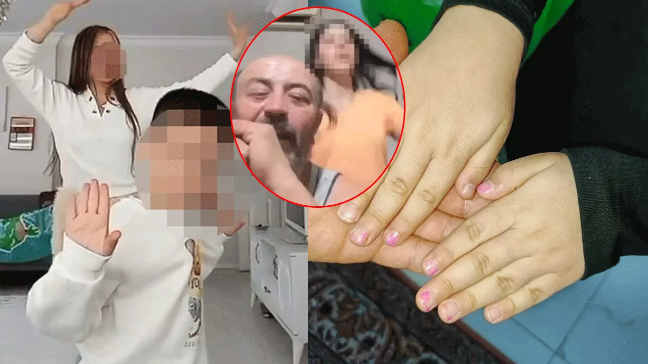 Oğluna oje sürüp Tiktok için dans ettiren anneye tepkiler çığ gibi yayıldı! Akıllara o iğrenç baba geldi