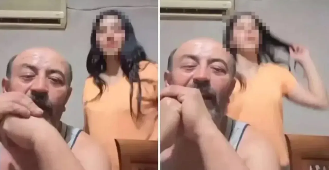 Oğluna oje sürüp Tiktok için dans ettiren anneye tepkiler çığ gibi yayıldı! Akıllara o iğrenç baba geldi