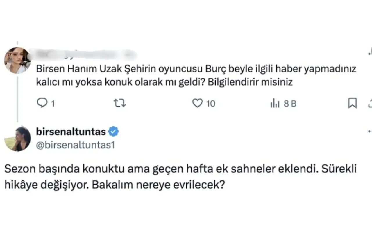 Uzak Şehir'in Boran'ı Burç Kümbetlioğlu diziye devam edecek mi? Senaryodaki değişim seyirciyi pek memnun etmedi