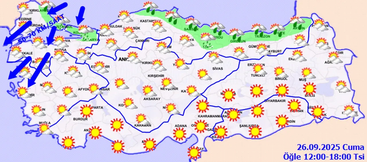 11 ilde 'sarı' alarm... Meteoroloji uyardı: Sağanak ve fırtınaya dikkat!