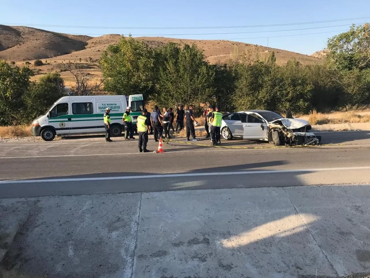 Konya'da kahreden kaza! İkiz kardeşler öldü, 5 kişi yaralı