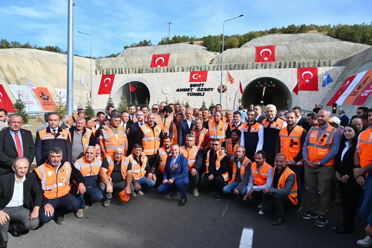 Bakan Uraloğlu duyurdu: Yeni tünelle 50,7 milyon TL tasarruf