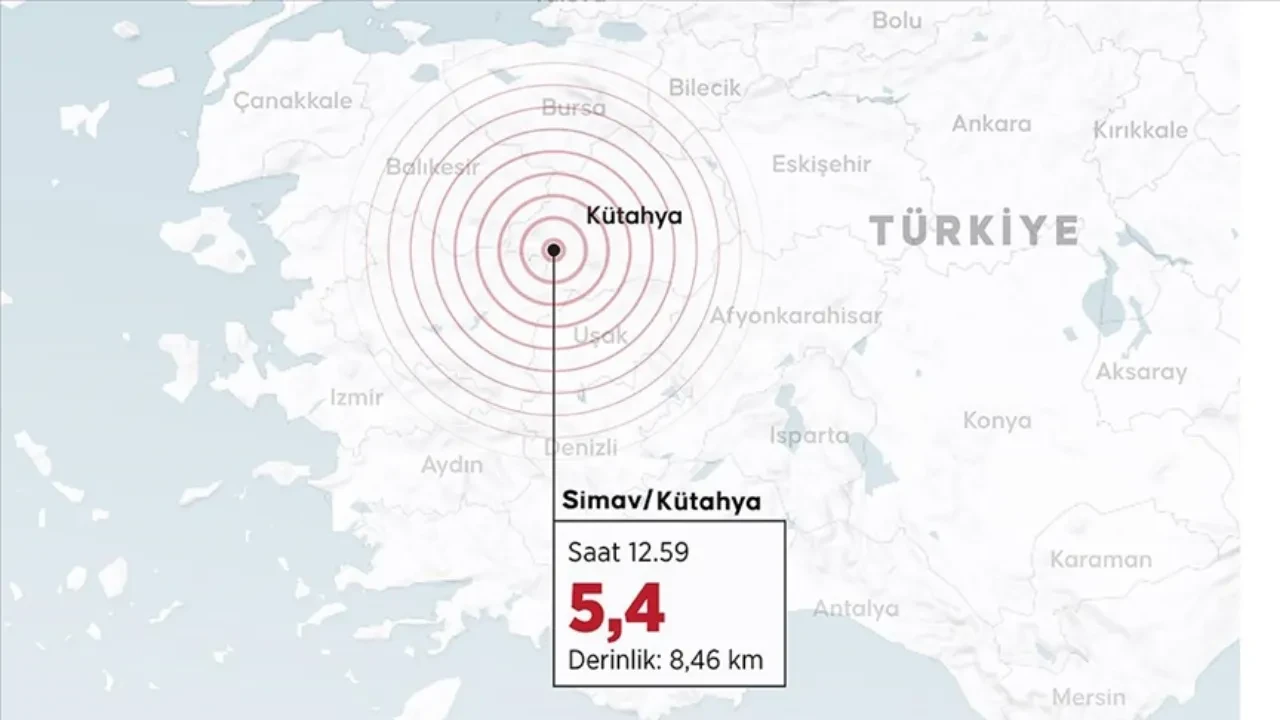 Kütahya deprem yıkılan bina var mı? 28 Eylül öğle saatlerinde 5.4 büyüklüğünde deprem oldu