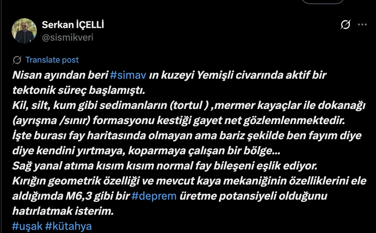 Kütahya'da büyük deprem bekleniyor mu? Sarsıntı öncü müydü?