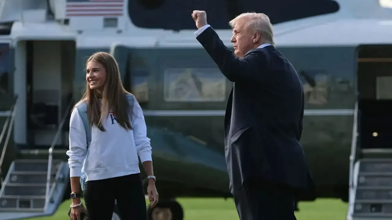 Trump'ın 18 yaşındaki torunu ticarete atıldı! Reklamını böyle yaptı