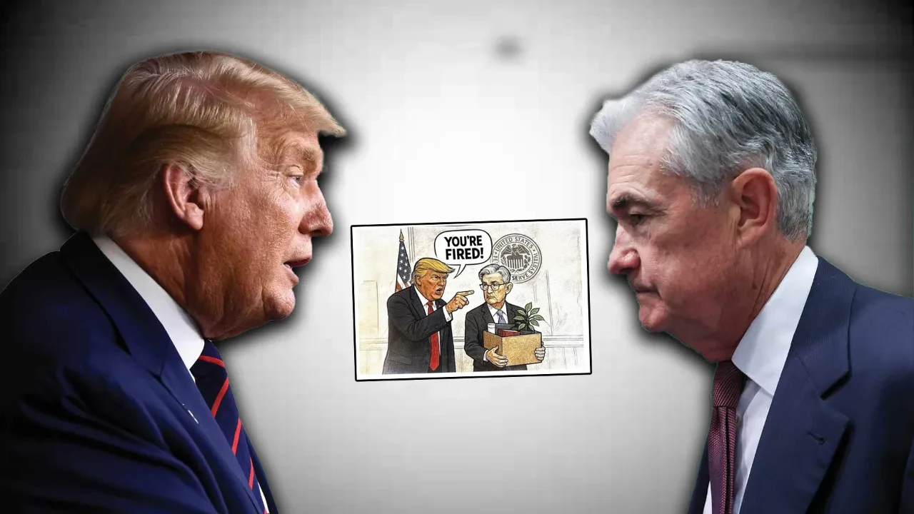Trump'tan Fed Başkanı Powell'e 'Kovuldun!' karikatürü! Herkes bu görseli konuşuyor