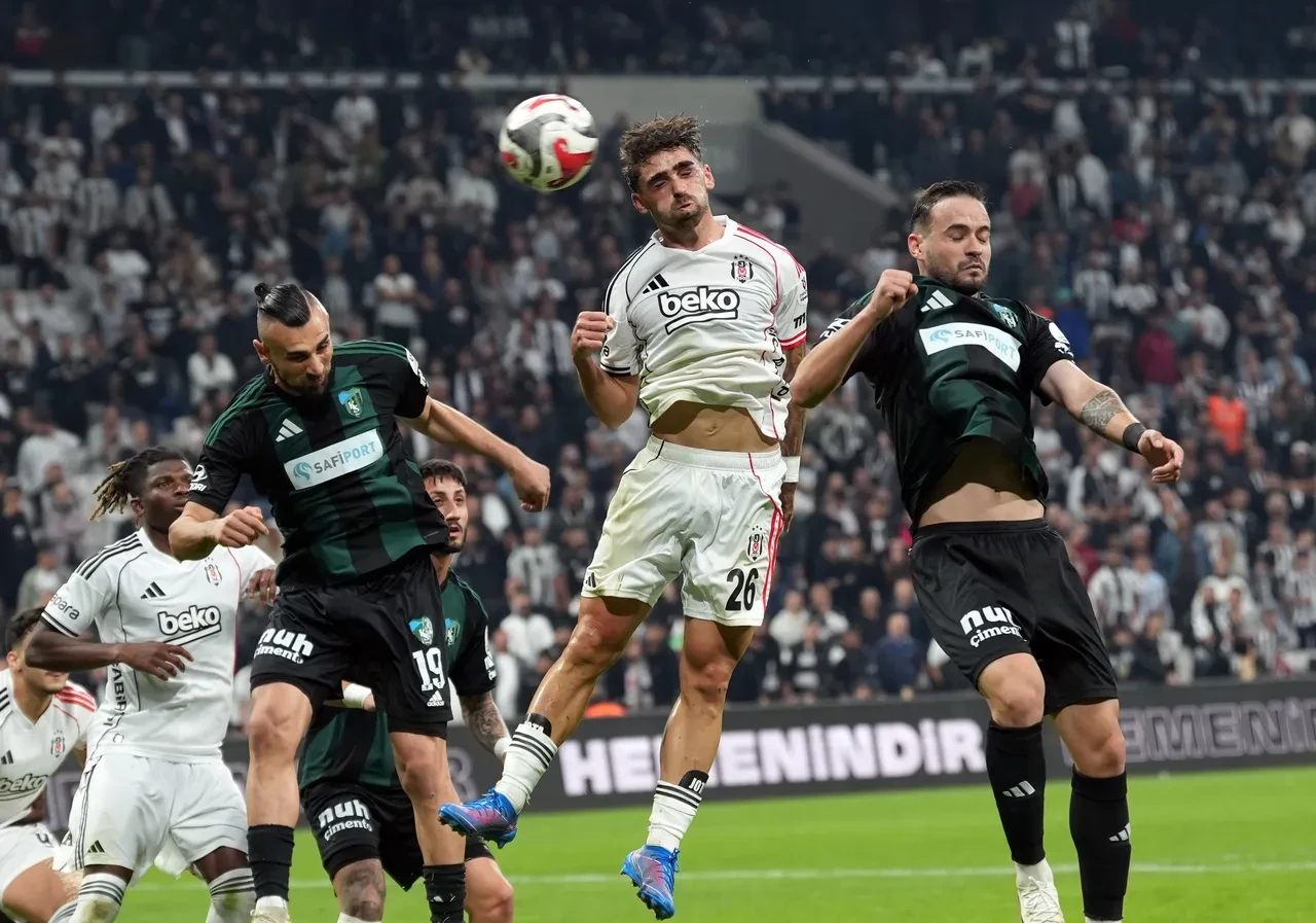 Beşiktaş Kocaelispor maç skoru belli oldu! 3 puanı 3 golle aldı