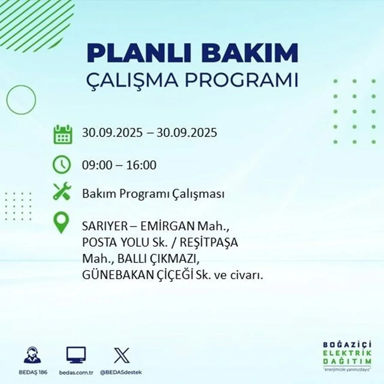 İstanbul’un 23 ilçesinde büyük elektrik kesintisi! Saatlerce sürecek: Mumları hazırlayın
