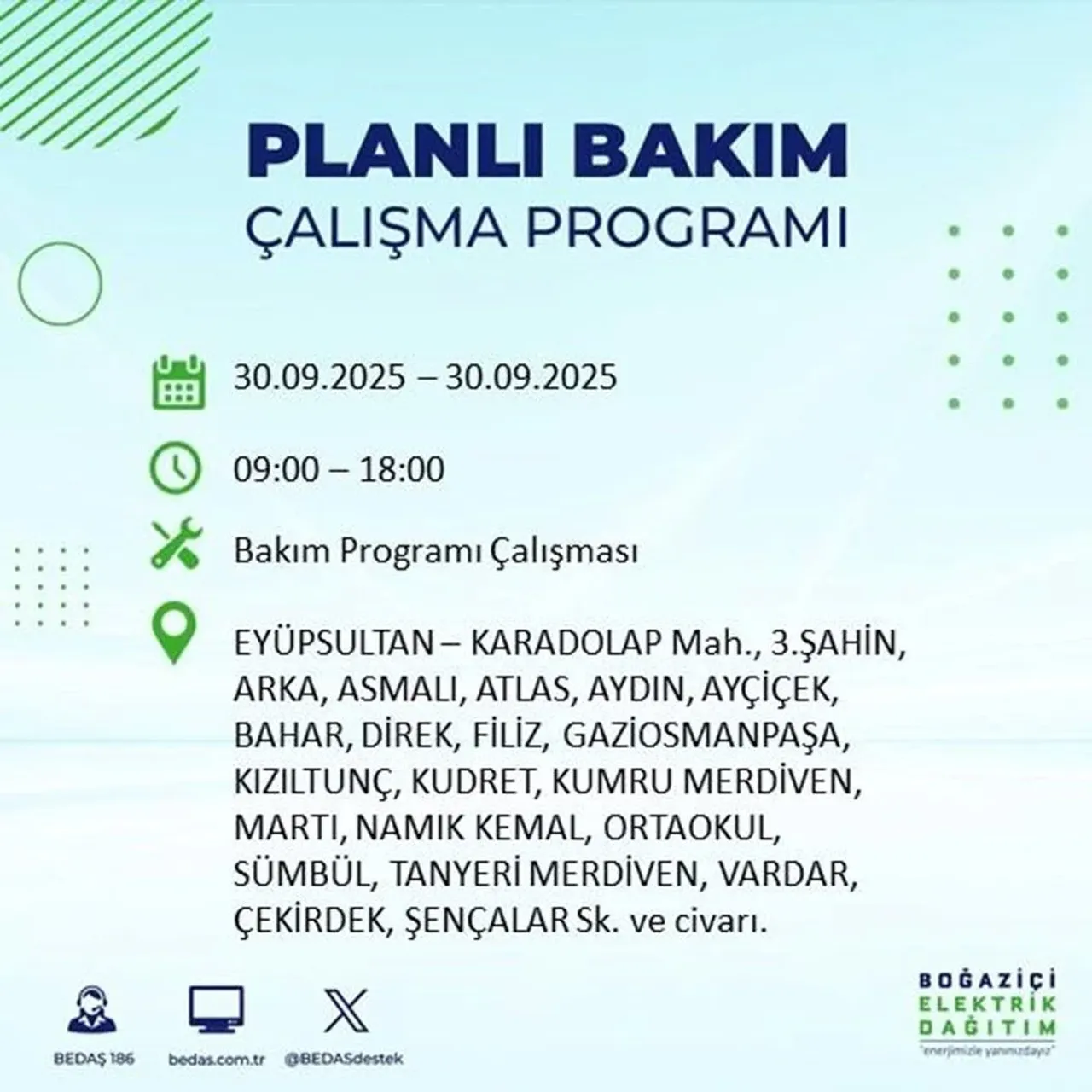 İstanbul’un 23 ilçesinde büyük elektrik kesintisi! Saatlerce sürecek: Mumları hazırlayın