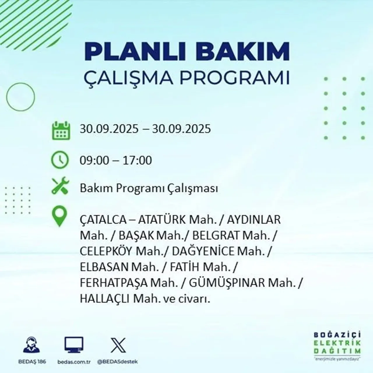 İstanbul’un 23 ilçesinde büyük elektrik kesintisi! Saatlerce sürecek: Mumları hazırlayın