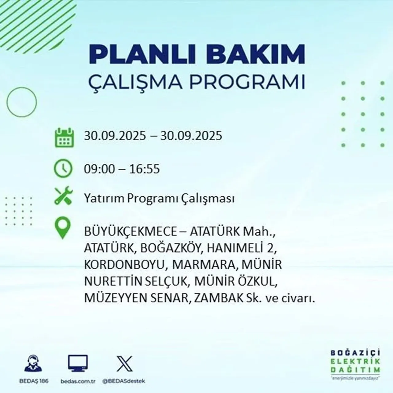 İstanbul’un 23 ilçesinde büyük elektrik kesintisi! Saatlerce sürecek: Mumları hazırlayın