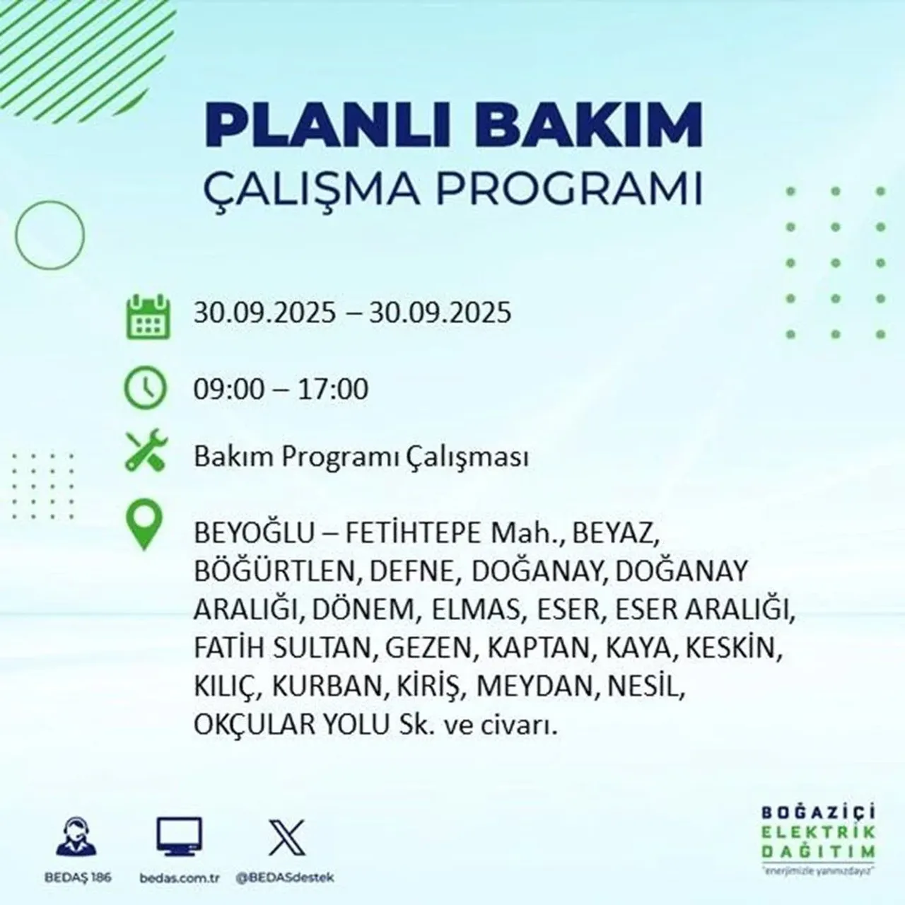 İstanbul’un 23 ilçesinde büyük elektrik kesintisi! Saatlerce sürecek: Mumları hazırlayın