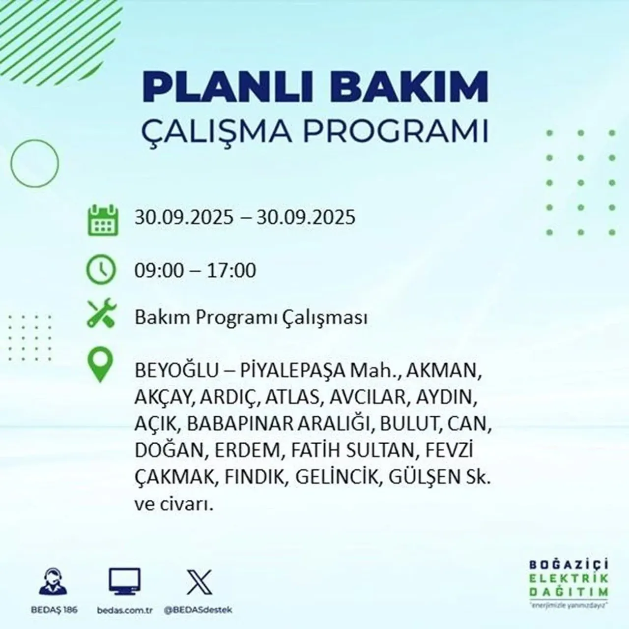 İstanbul’un 23 ilçesinde büyük elektrik kesintisi! Saatlerce sürecek: Mumları hazırlayın