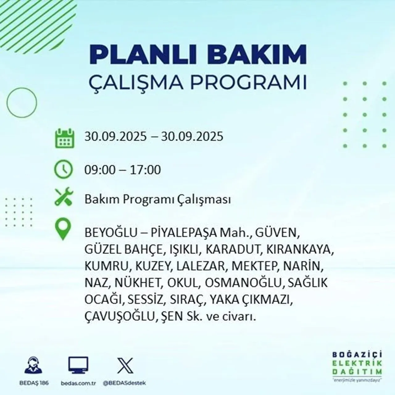 İstanbul’un 23 ilçesinde büyük elektrik kesintisi! Saatlerce sürecek: Mumları hazırlayın