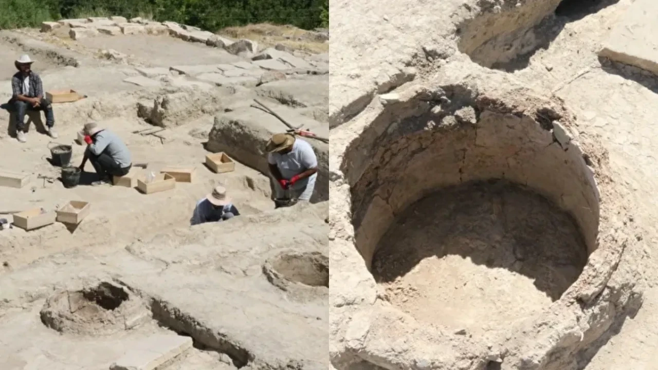 3 bin yıllık fırın bulundu! Kağıt kebabı bile pişirmişler 
