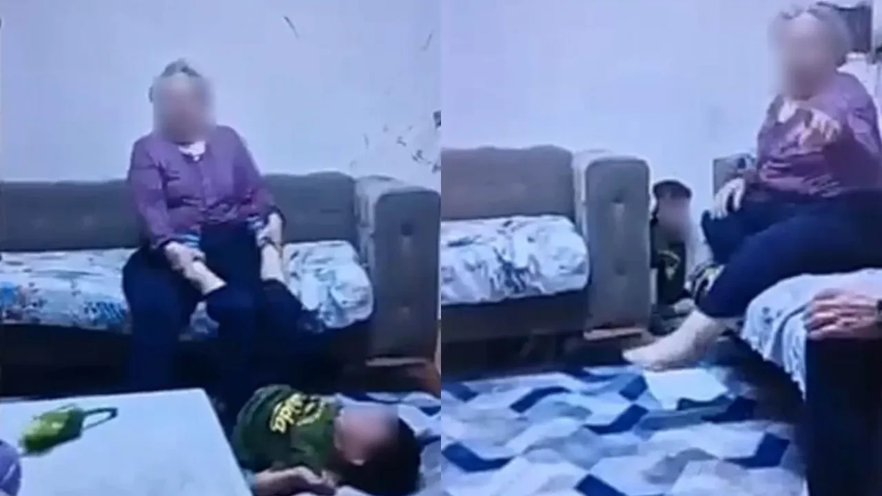 Böyle vicdansızlık görülmedi! Torununu yerden yere vurdu