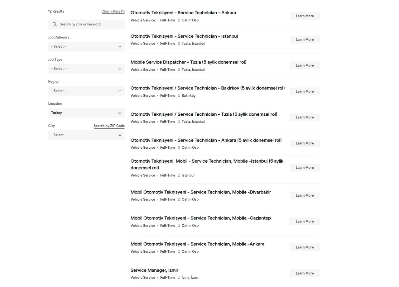 Tesla Türkiye’de çalışmak isteyenler dikkat! Yeni iş ilanı yayınlandı