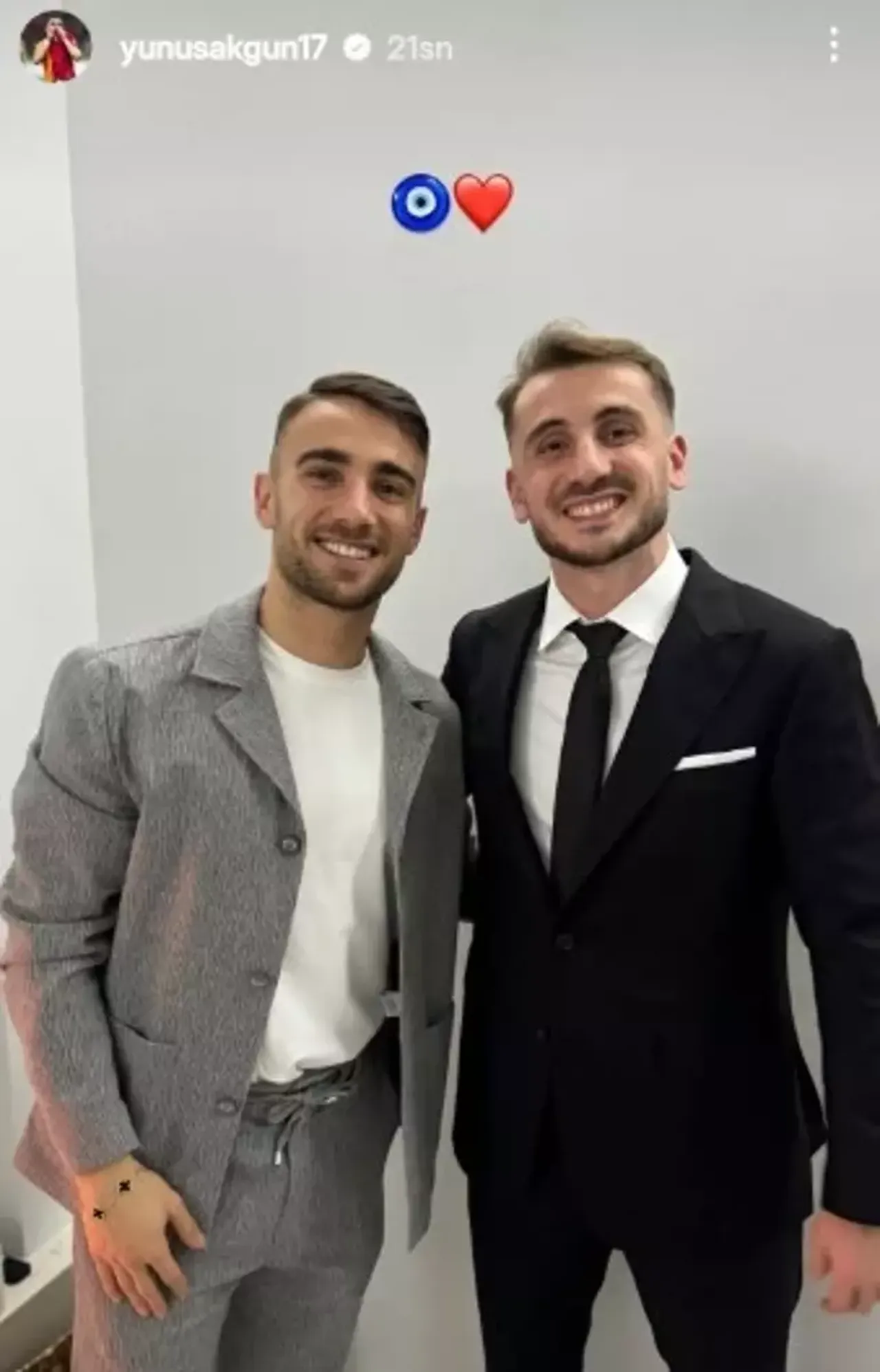 Yunus Akgün'den olay paylaşım! Kerem Aktürkoğlu'ndan misilleme