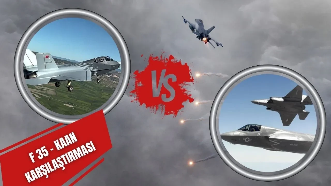 F 35 - KAAN karşılaştırması! İki uçak arasındaki farklar