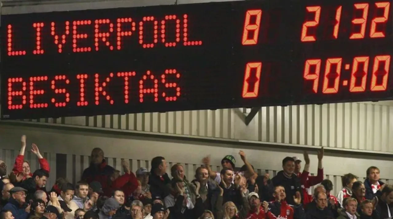 Liverpool Beşiktaş 8-0 maçı ne zaman oynandı? Farklı skorlu BJK maçı hangi sene olduğu gündeme geldi
