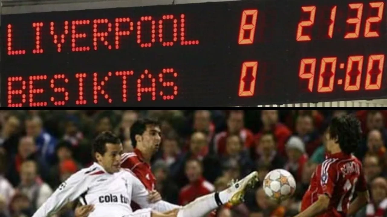 Liverpool Beşiktaş 8-0 maçı ne zaman oynandı? Farklı skorlu BJK maçı hangi sene olduğu gündeme geldi
