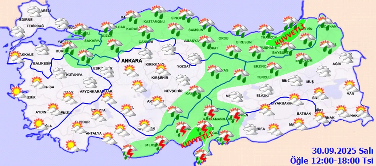 Meteoroloji'den 6 bölgeye sağanak uyarısı: Sel ve su baskınlarına dikkat!