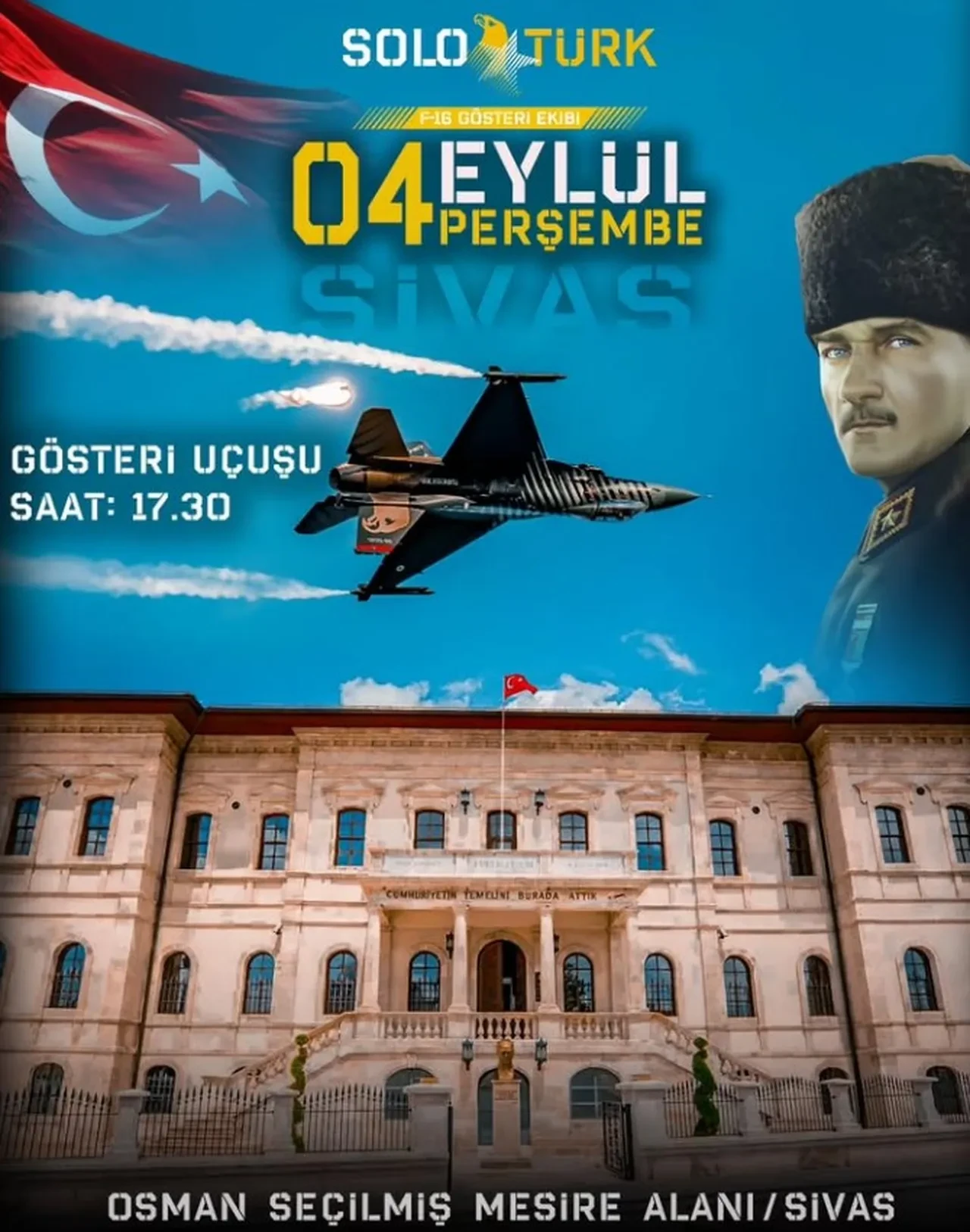 Sivas'ta savaş uçağı sesi neden geliyor son dakika? Sivas'ta F16 jet uçak sesi yükseliyor