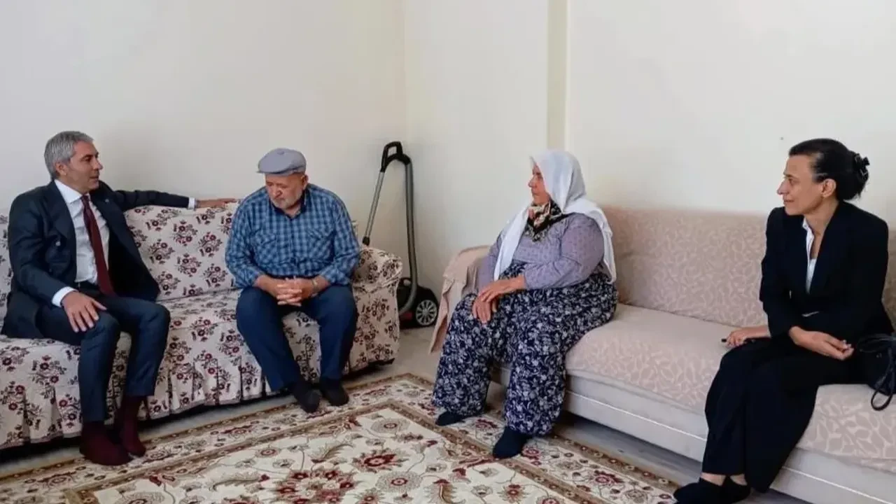 Beypazarı’nda şehit ailesine vefa ziyareti