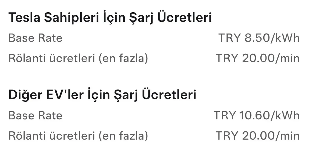 Elektrikli araba almak isteyenler için hayati bilgi: Tesla Türkiye batarya değişim ücretlerini açıkladı
