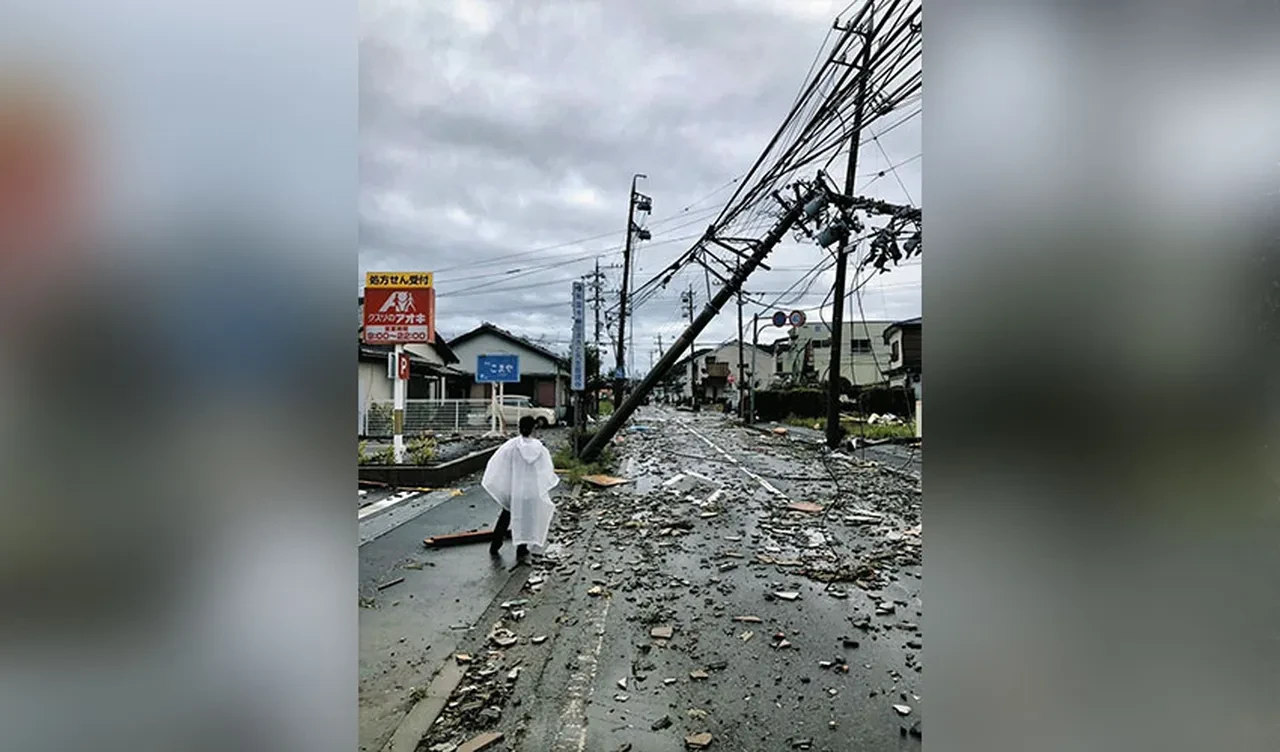 Japonya'yı Peipah Tayfunu vurdu! Hayat durma noktasına geldi