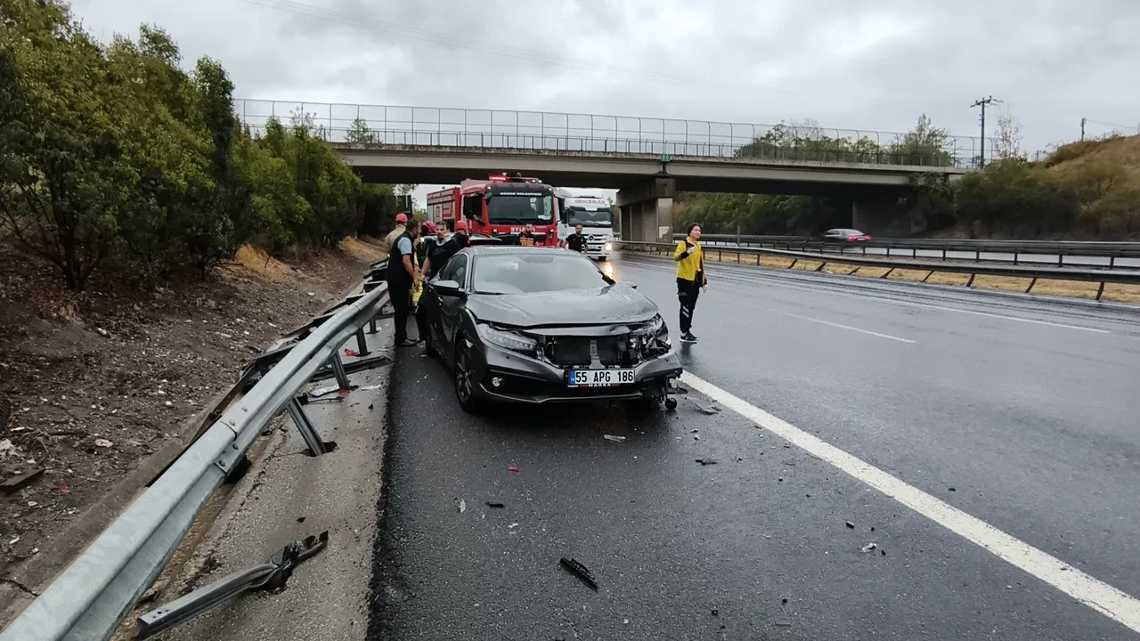 Anadolu otoyolunda feci kaza: 5 yaralı