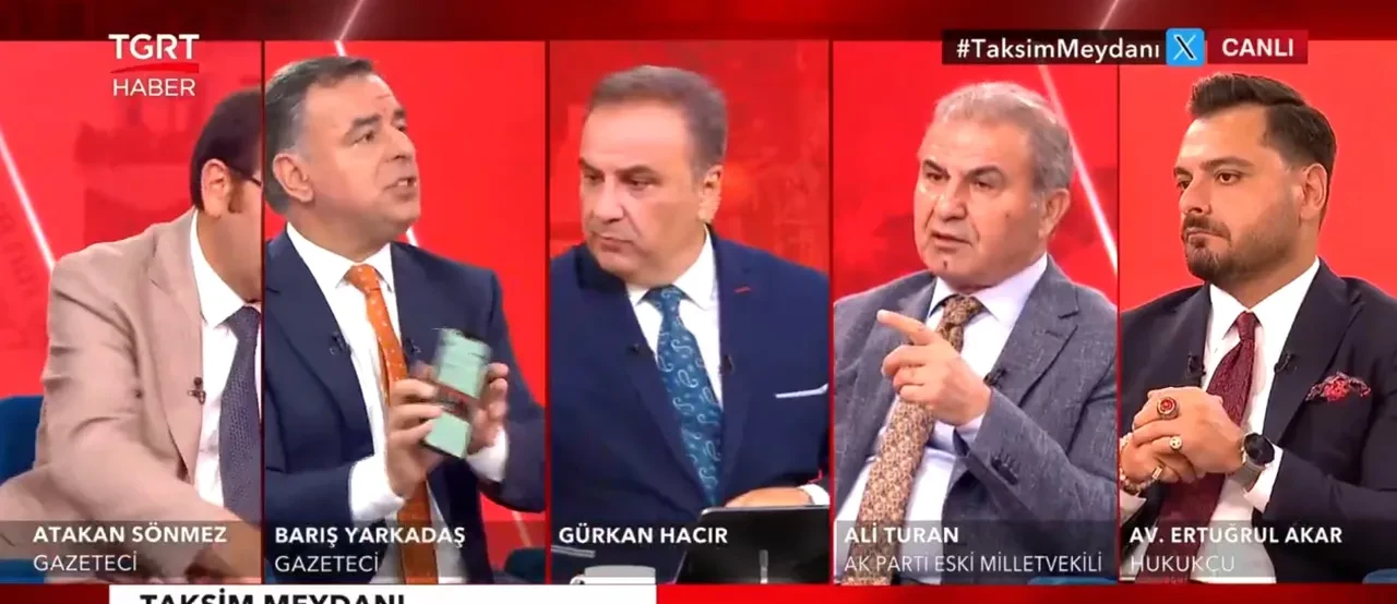 Canlı yayında tehdit edilen Barış Yarkadaş’a Gürsel Tekin'den tam destek: ‘Kefenimizi giydik’