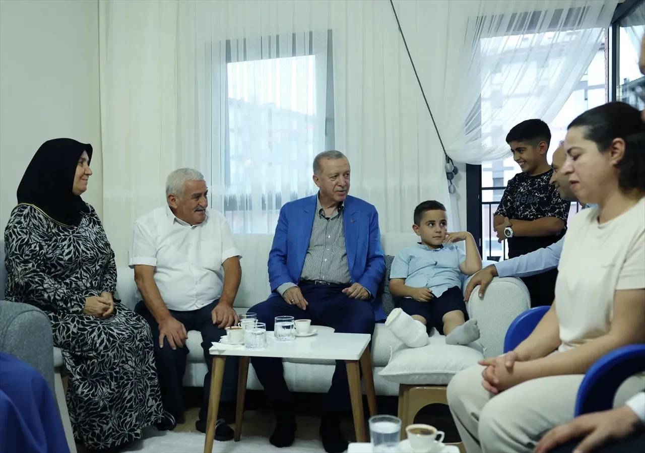 Cumhurbaşkanı Erdoğan'dan sürpriz ziyaret!