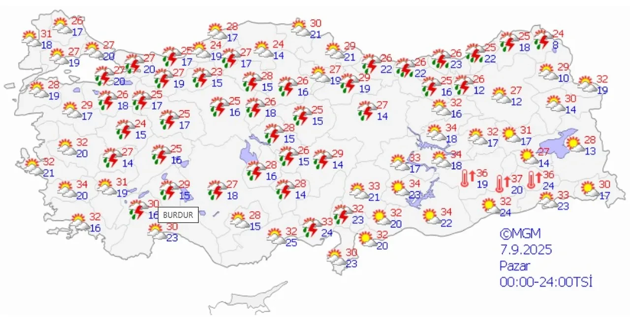 Meteoroloji yeni hava durumu raporunu yayınladı, bakanlık uyardı! Bu akşamdan itibaren dikkat!