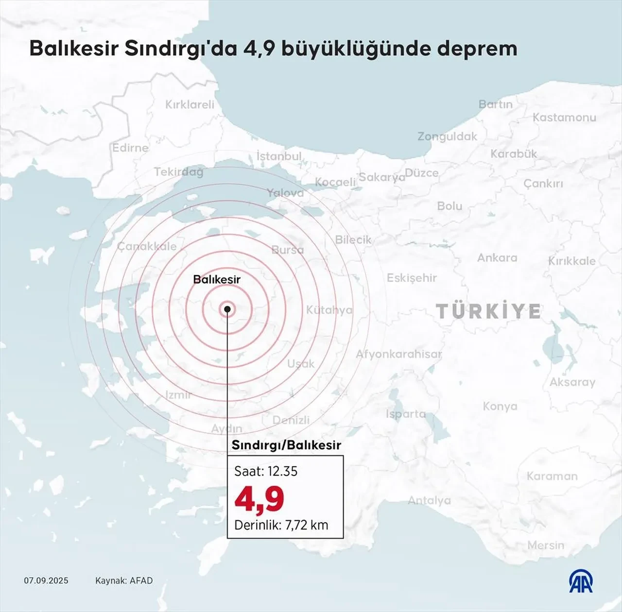 Balıkesir'de korkutan deprem! İstanbul ve çevre iller de sallandı