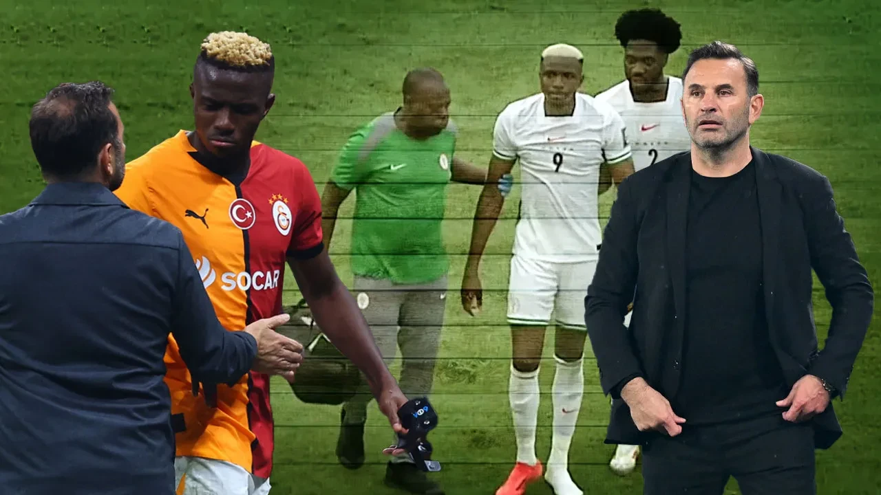 Galatasaray'da Osimhen şoku! Okan Buruk sakatlık durumu hakkında konuştu