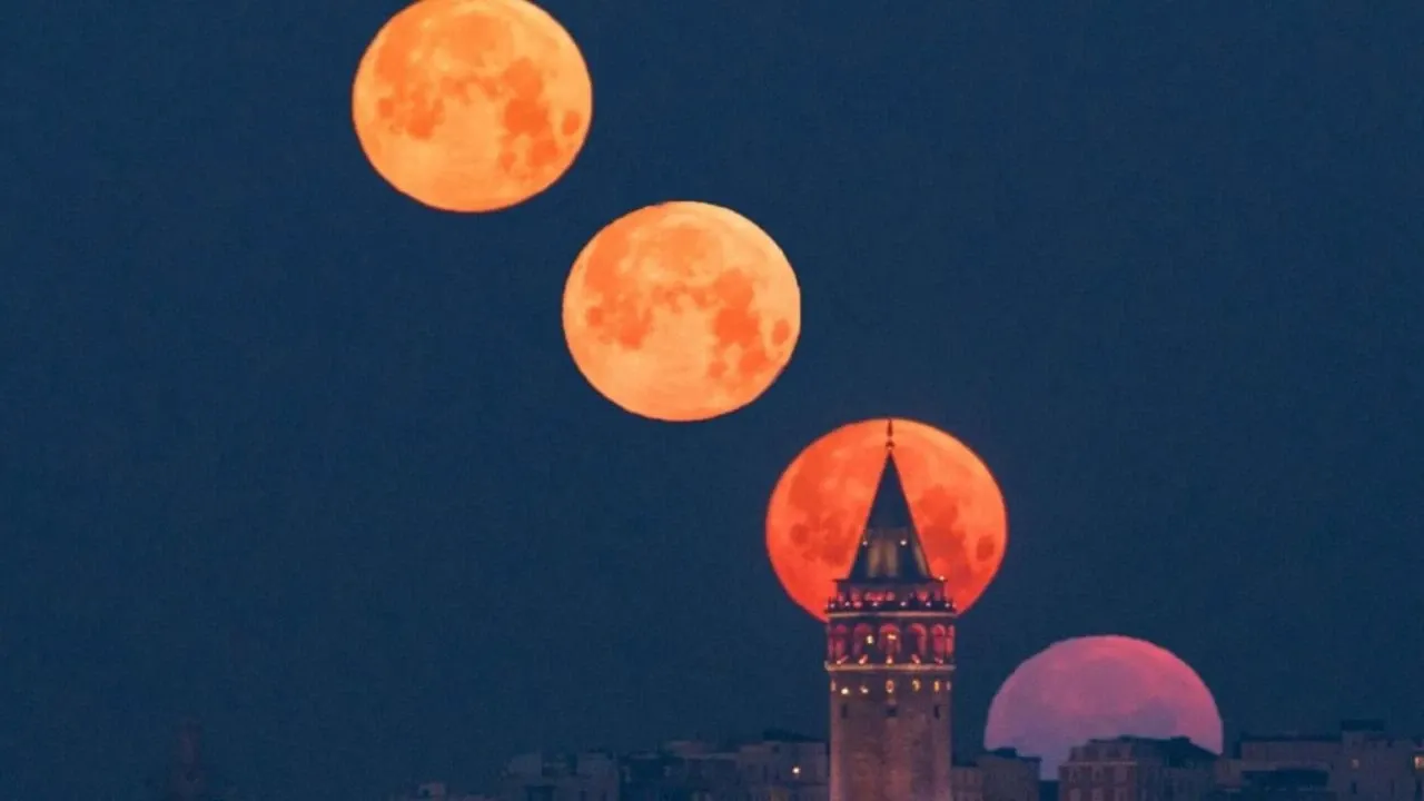 Kanlı Ay tutulması İstanbul'da nereden izlenir? 7 Eylül'ü 8 Eylül'e bağlayan gece gerçekleşecek