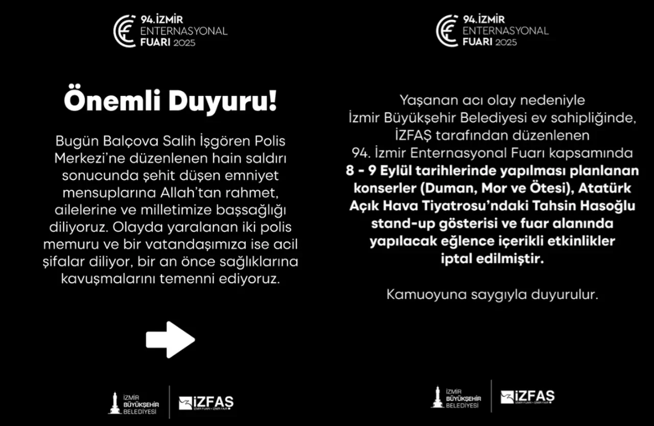 Duman, Mor ve Ötesi konseri iptal mi? İzmir Büyükşehir Belediyesi tarafından açıklama yapıldı