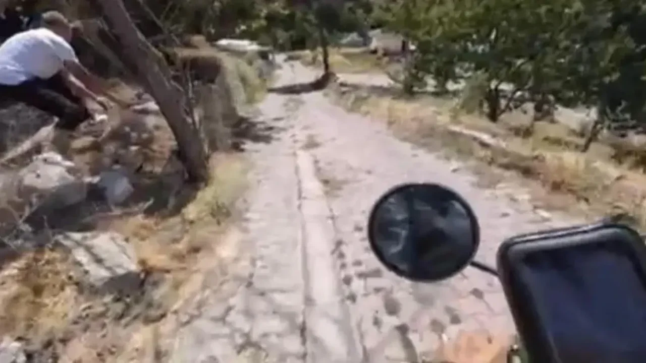 Kayseri'de mimar içerik üreticisine taşlı saldırı