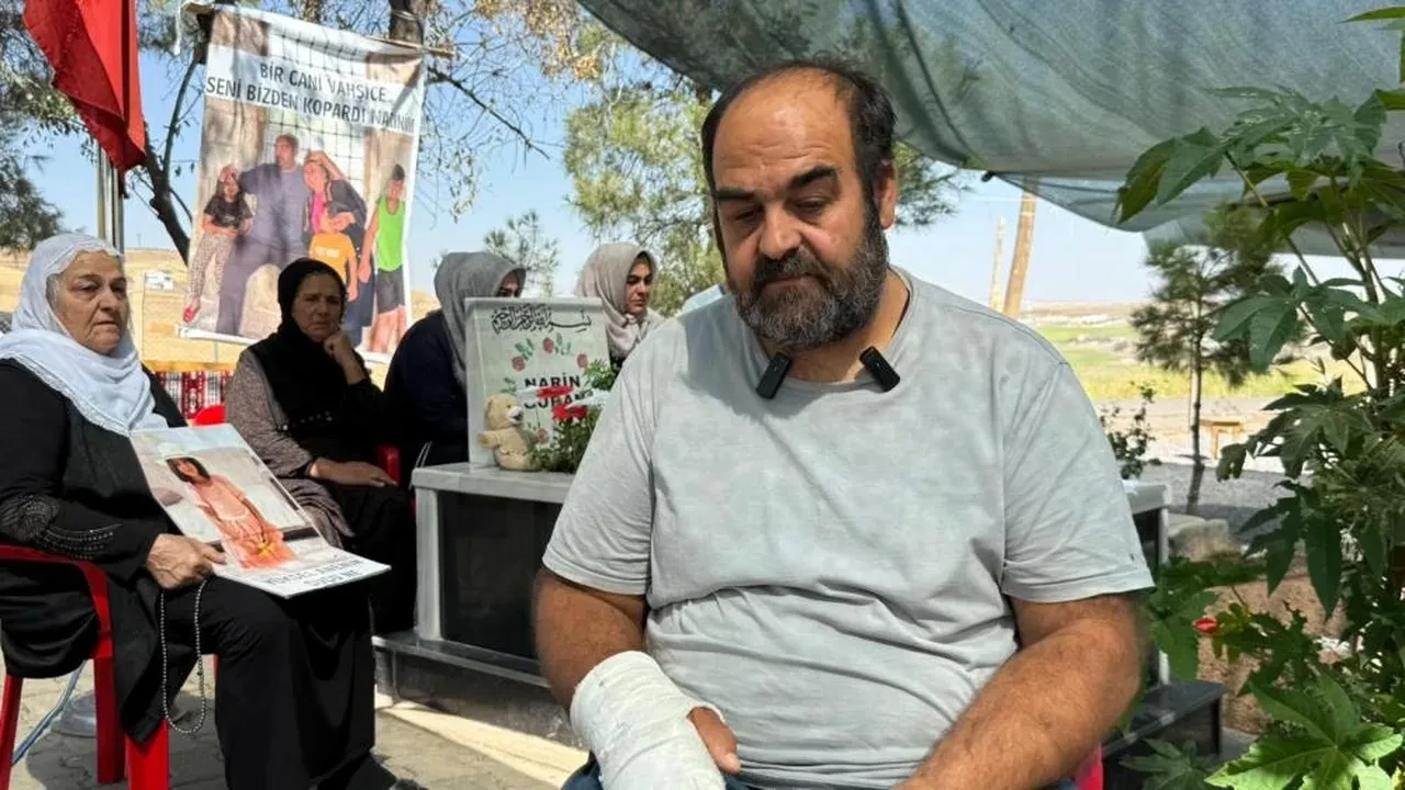 Narin Güran'ın mezarında dikkat çeken sözler! Babası 'Rabbim misliyle başına getirsin' dedi