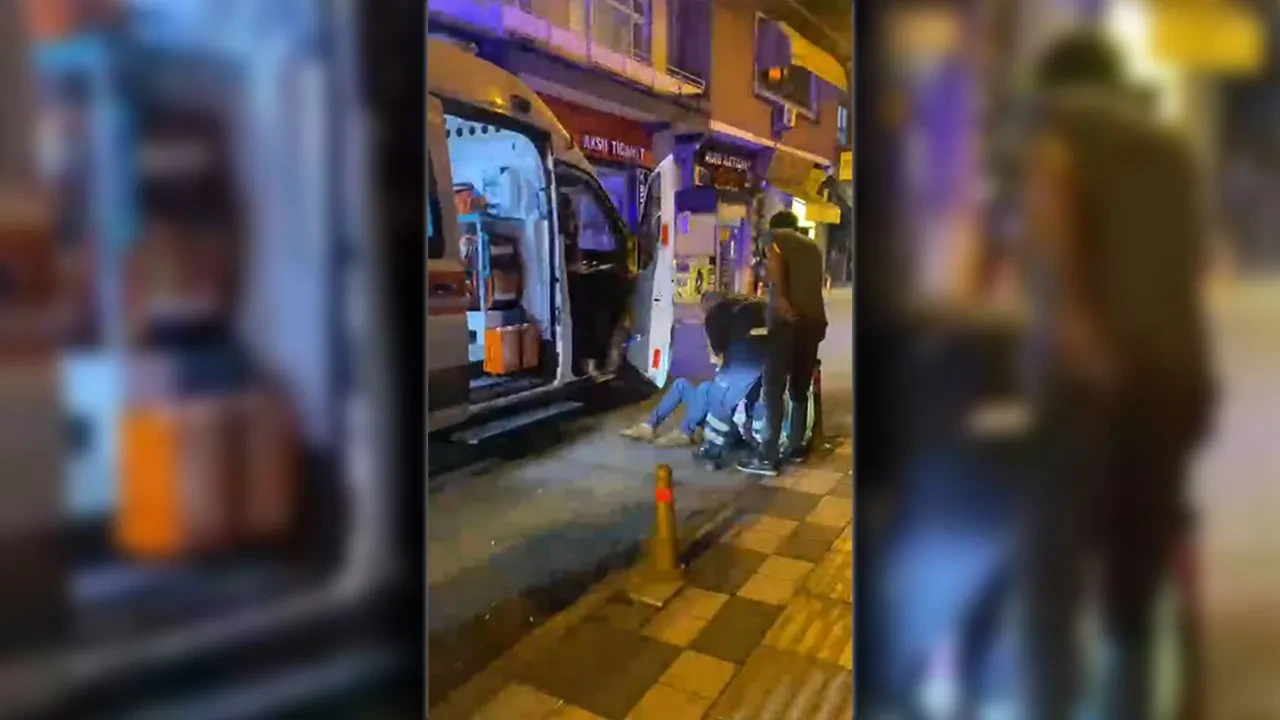 Alkollü şahıs mahalleyi birbirine kattı! O anlar kamerada