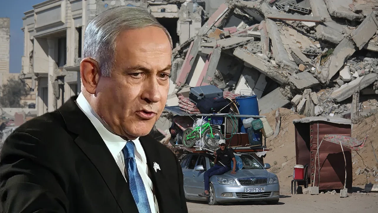 Gazze'yi harabeye çeviren Netanyahu utanmadan bunu da istedi