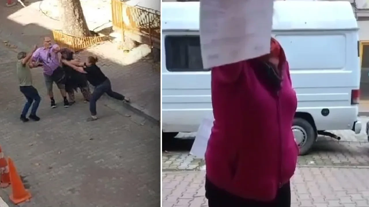 Kiracı ve ev sahibi birbirlerine girdi! Yumruk atıp tehdit etti: 'Sizi bu evde istemiyorum'