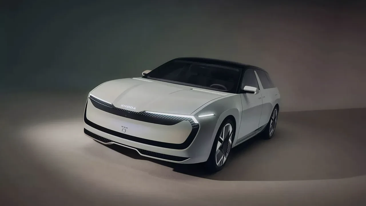 Skoda, elektrikli station wagon modeli Vision O konseptini görücüye çıkardı