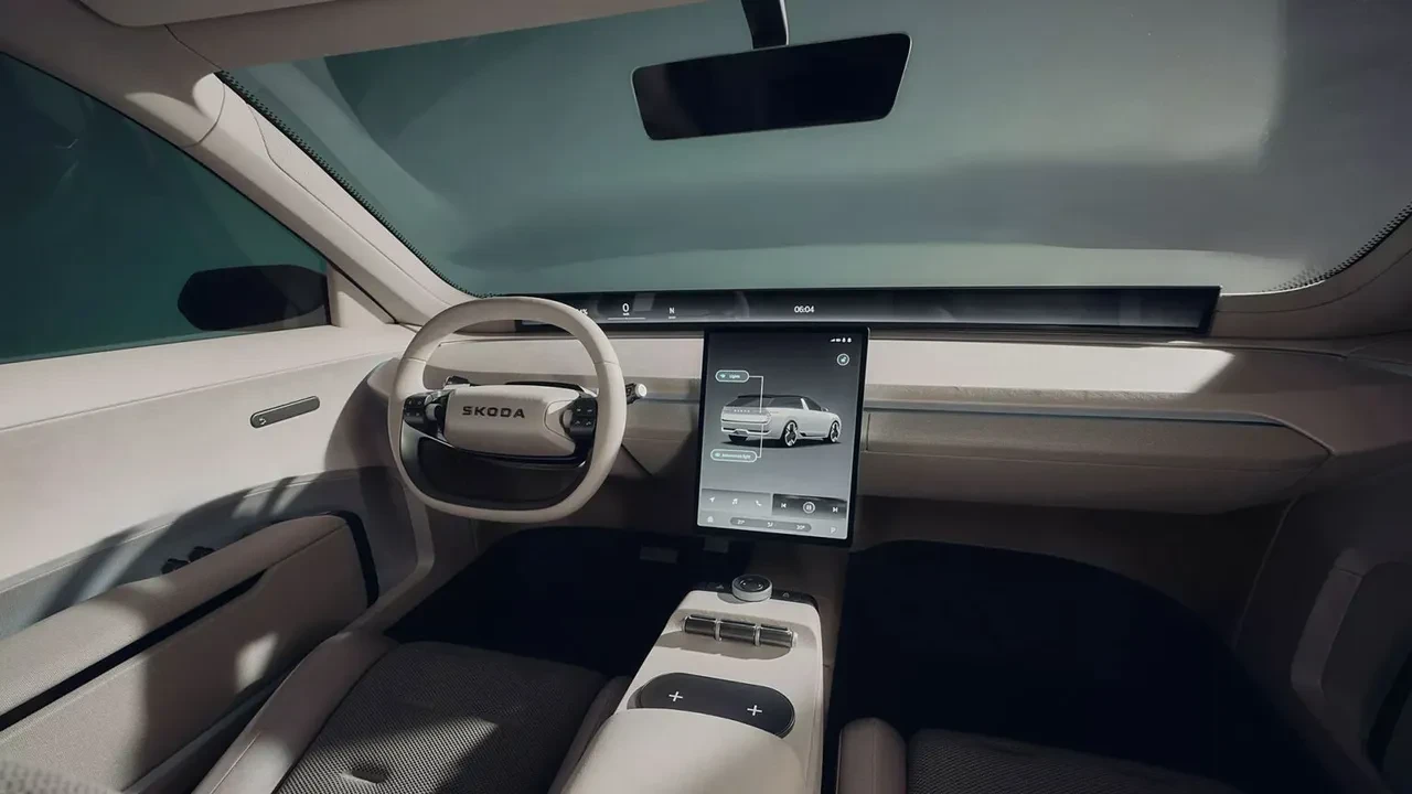 Skoda, elektrikli station wagon modeli Vision O konseptini görücüye çıkardı