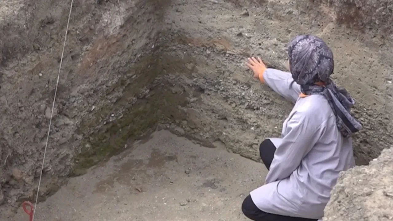 Yerin altından çıktı, görenler heyecanlandı! Samsun